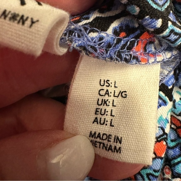 Artisan NY maxi skirt Large mixed media pull on White Lotus Boho Hippie - Picture 6 of 9